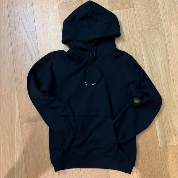 Celine Classic Hoodie Sweater with CELINE printed back - Black